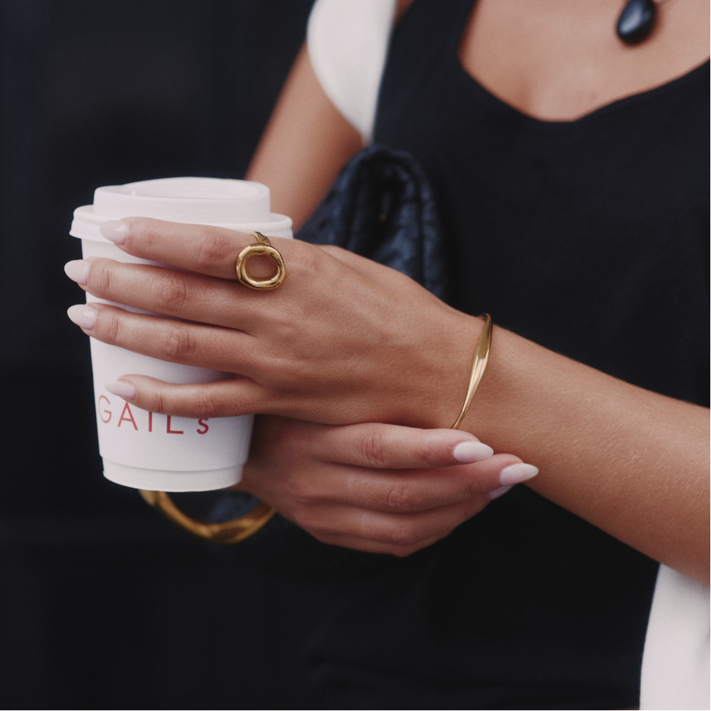 Curved Bracelet - Belmont Bijou