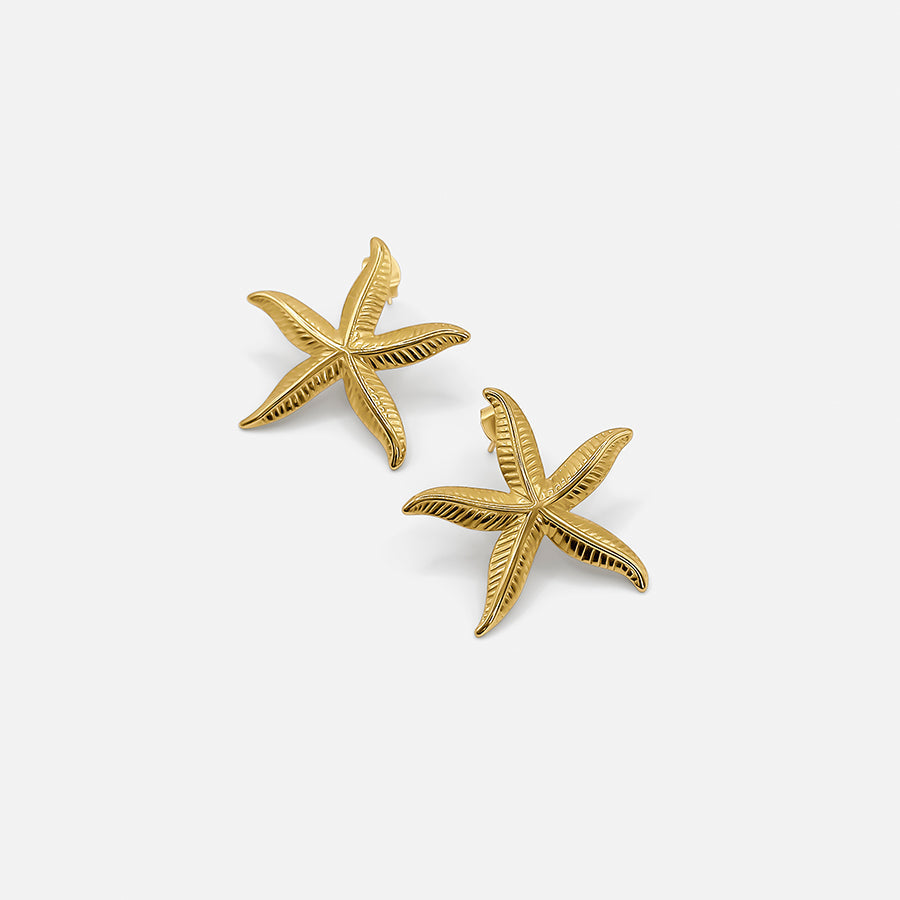 Starfish Earrings - Belmont Bijou