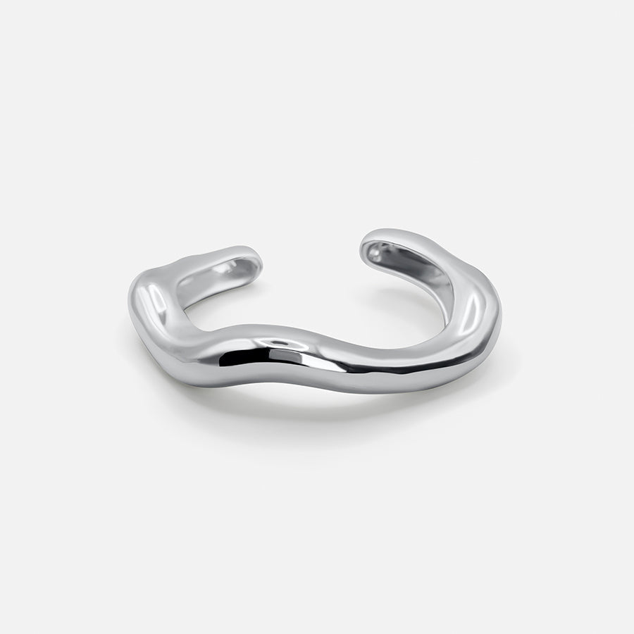 Open Sculptural Bracelet - Belmont Bijou