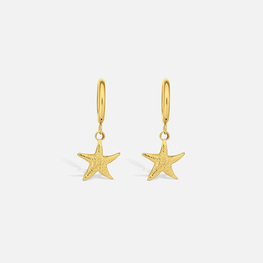 Starfish Dangle Earrings - Belmont Bijou