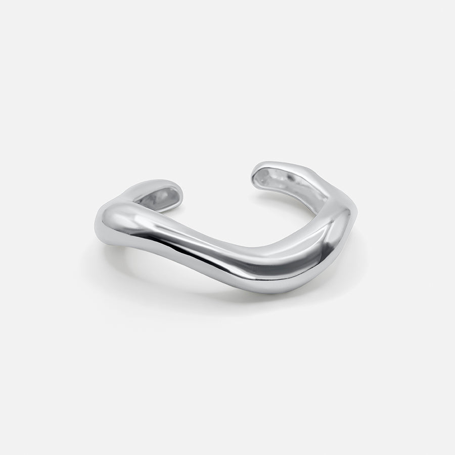Open Sculptural Bracelet - Belmont Bijou