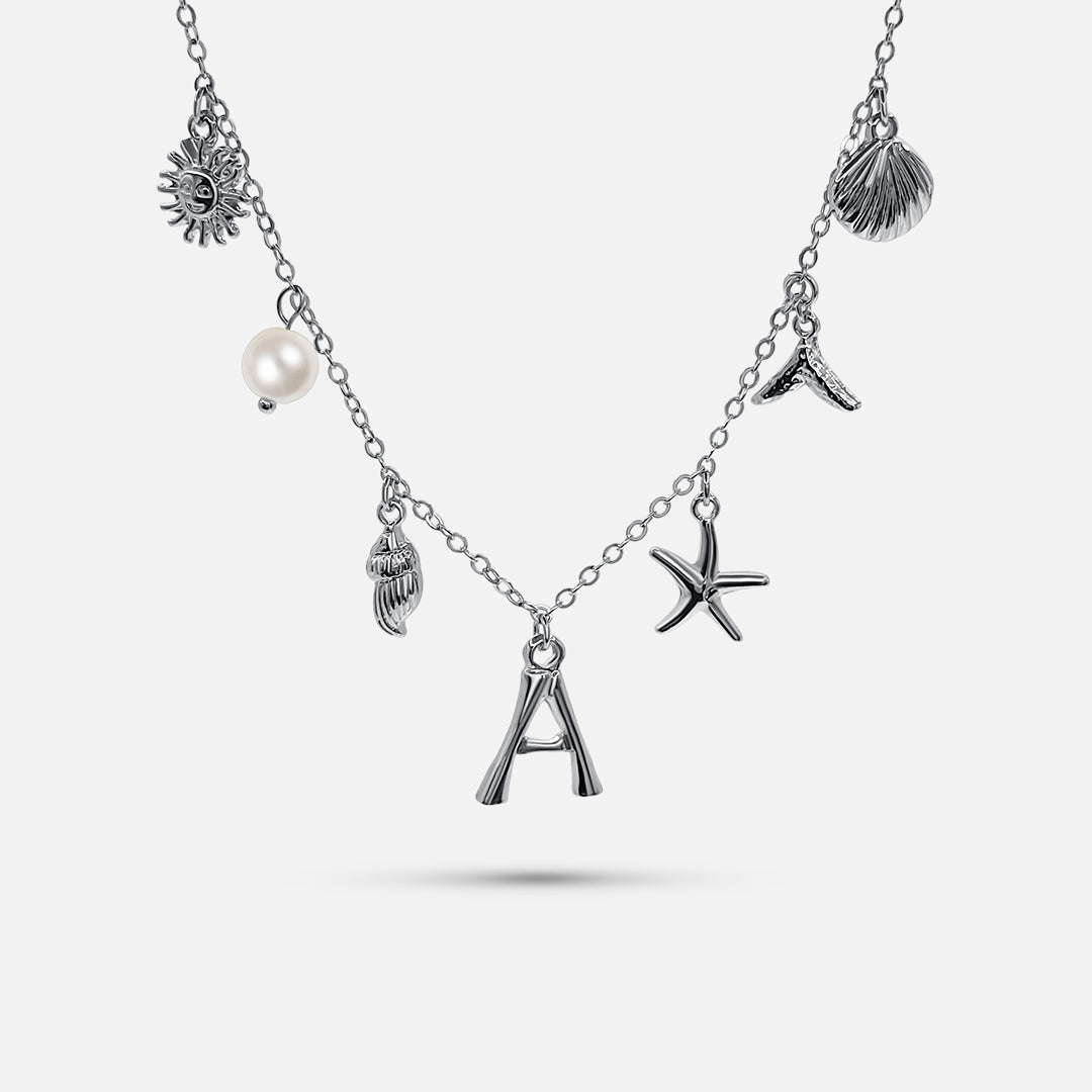 Ocean Letter Necklace