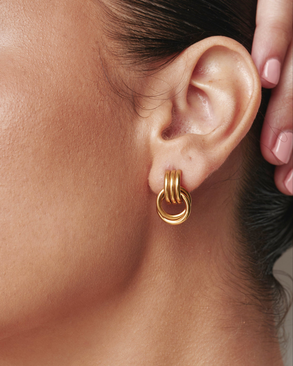 Mini Knot Earrings - Belmont Bijou