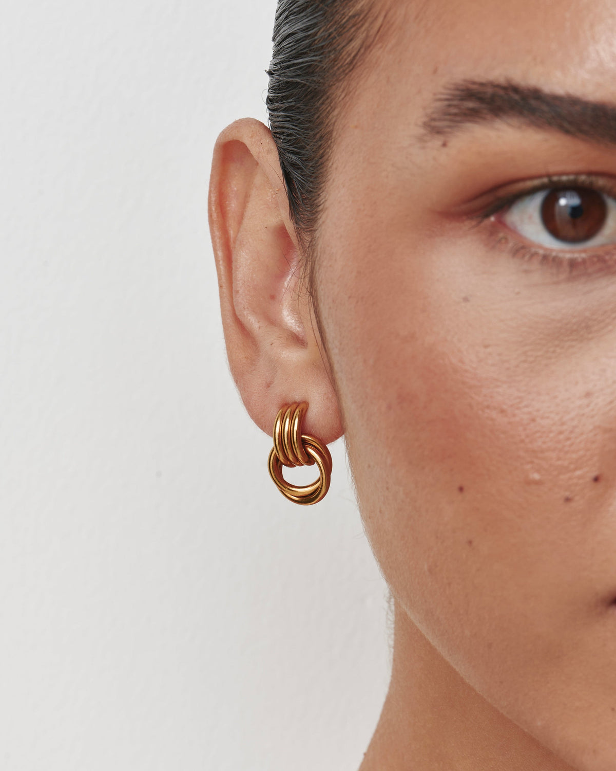 Mini Knot Earrings - Belmont Bijou