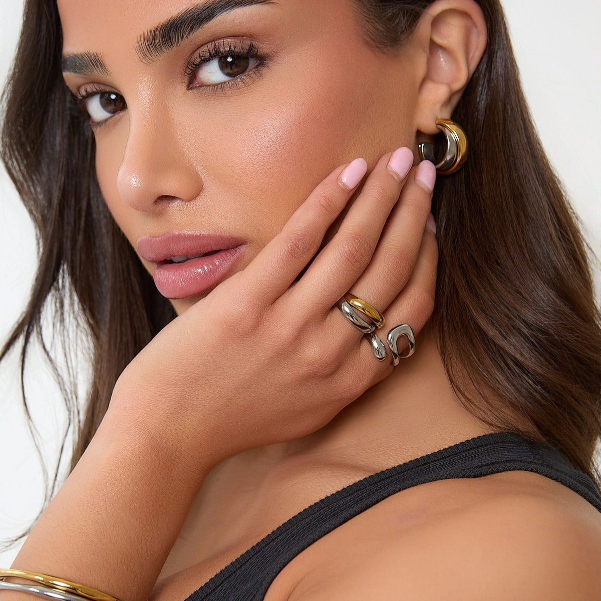 Dual Tone Ring - Belmont Bijou