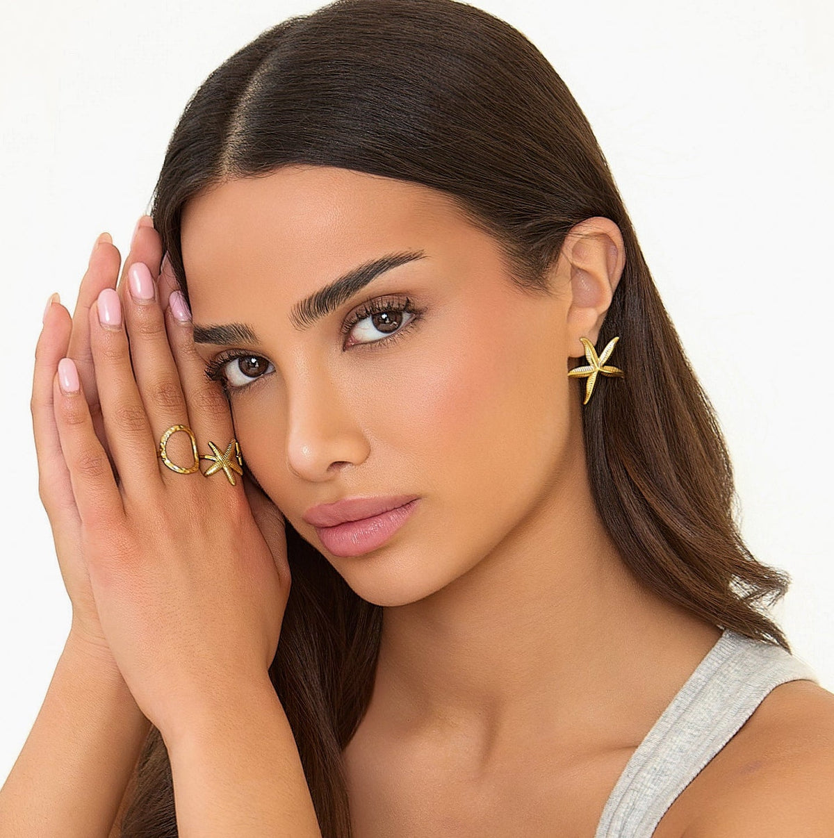 Starfish Earrings - Belmont Bijou