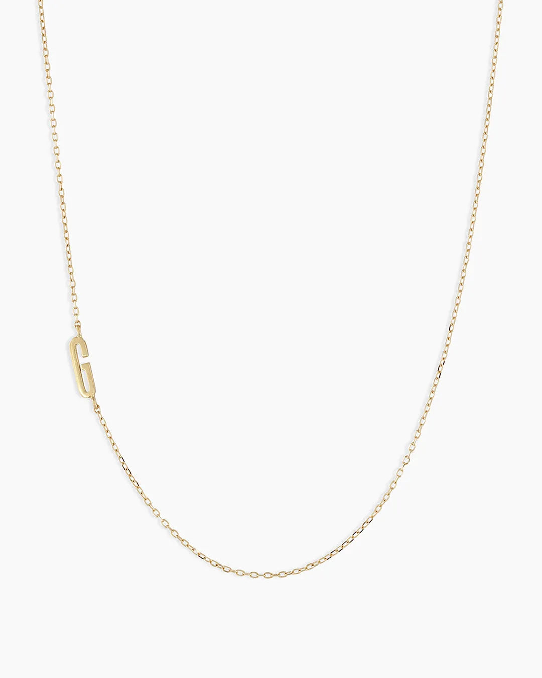 Alphabet Necklace in 14K Gold