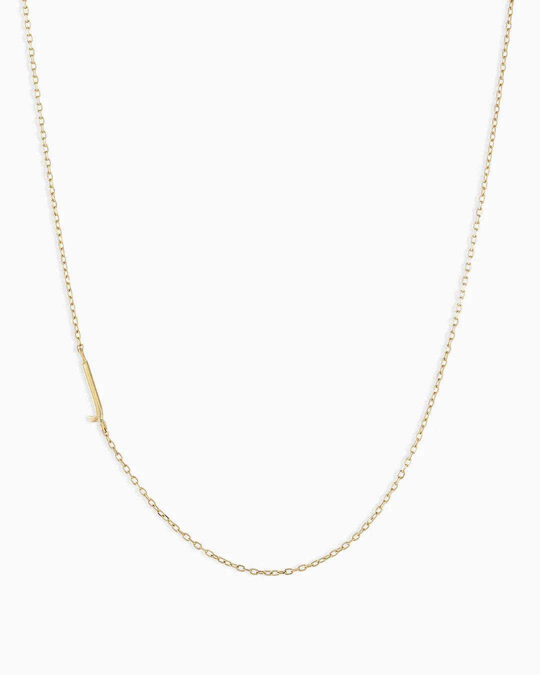 Alphabet Necklace in 14K Gold