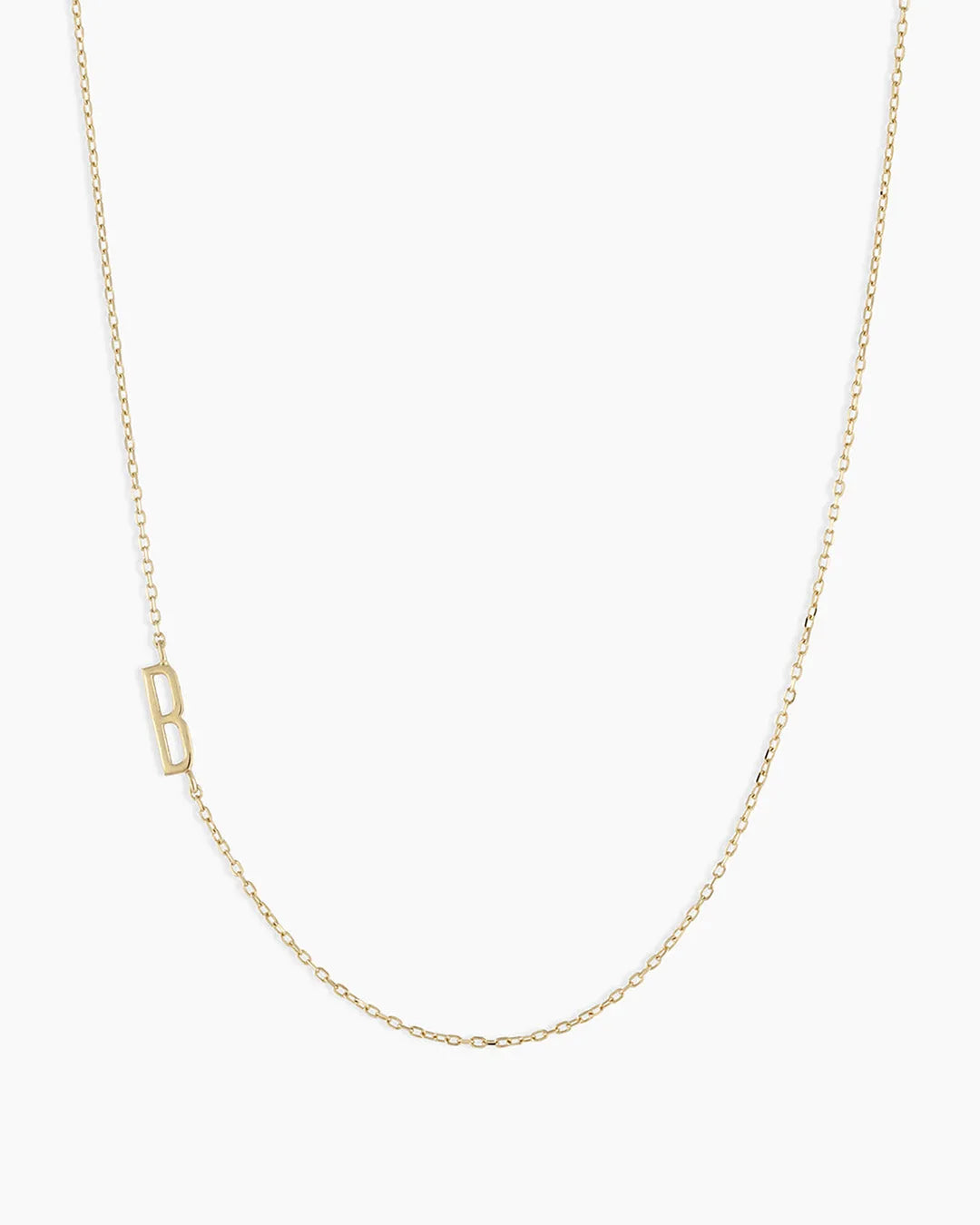 Alphabet Necklace in 14K Gold