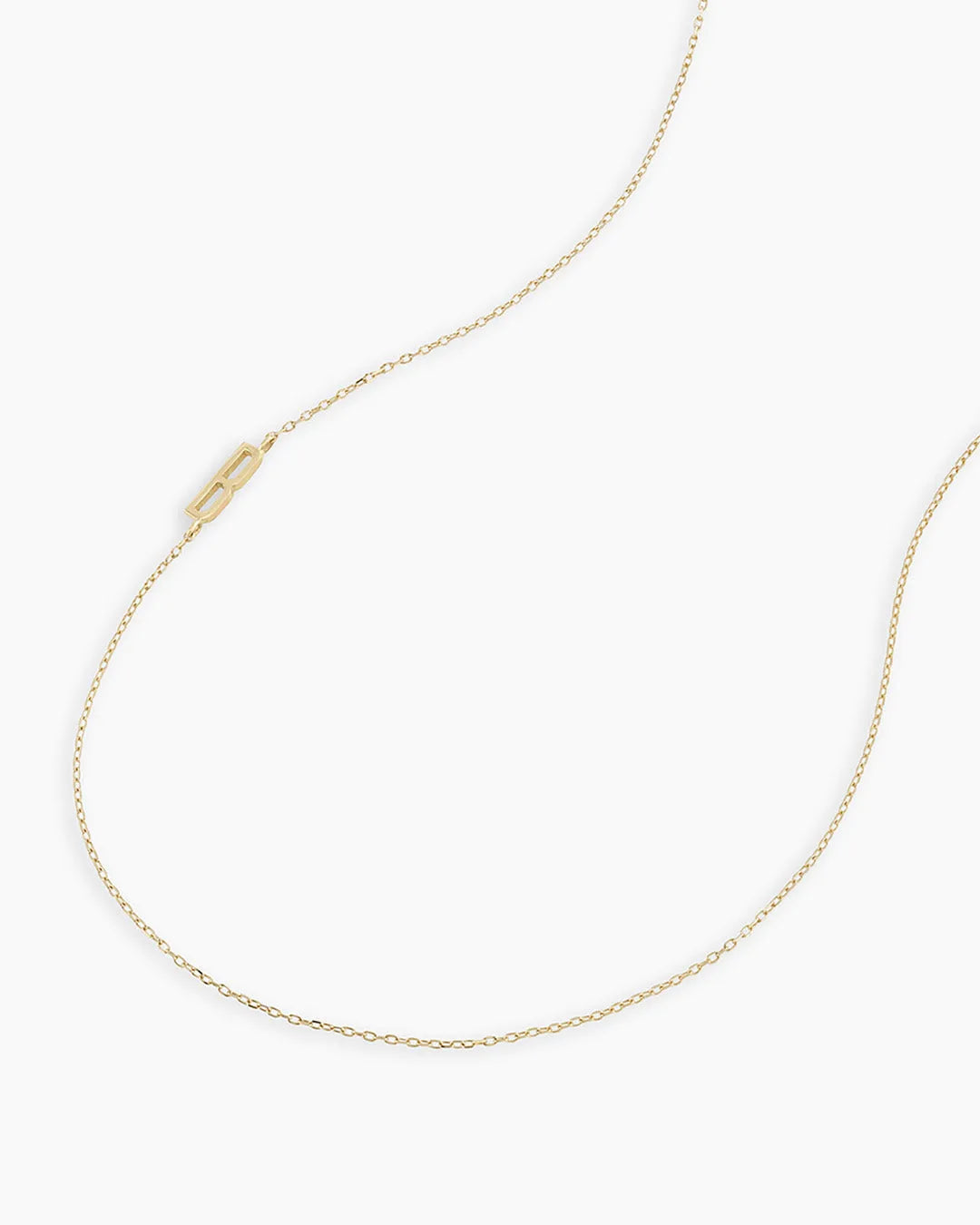 Alphabet Necklace in 14K Gold