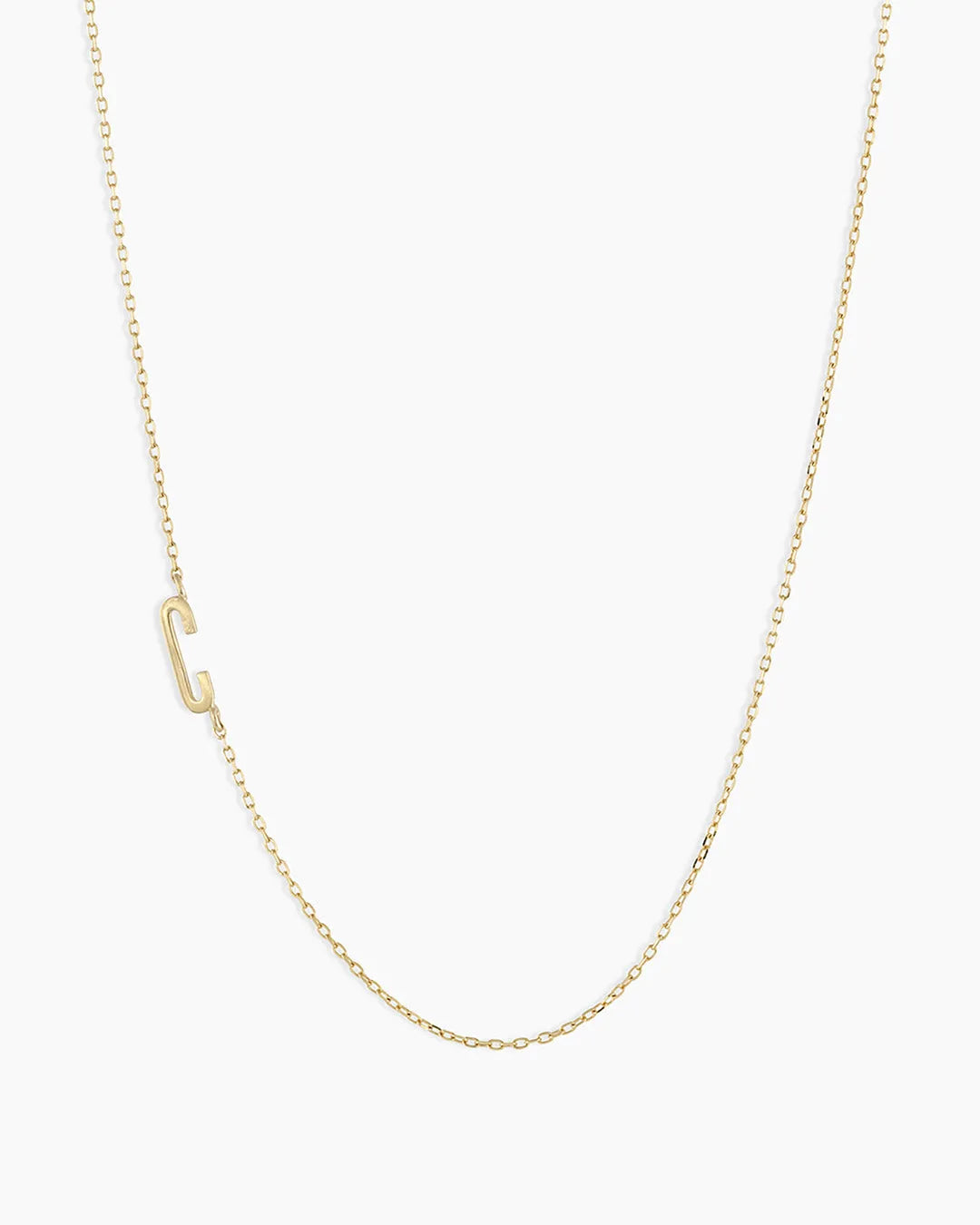 Alphabet Necklace in 14K Gold