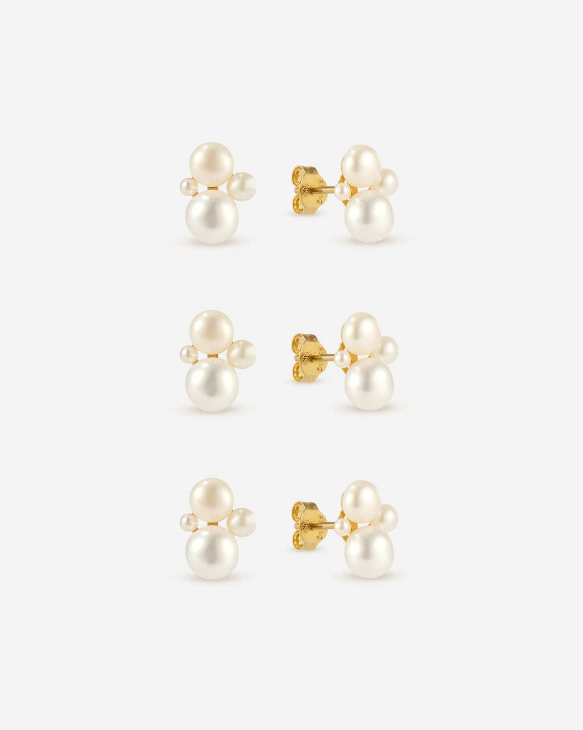 Amboise Trio Stud Earring Set