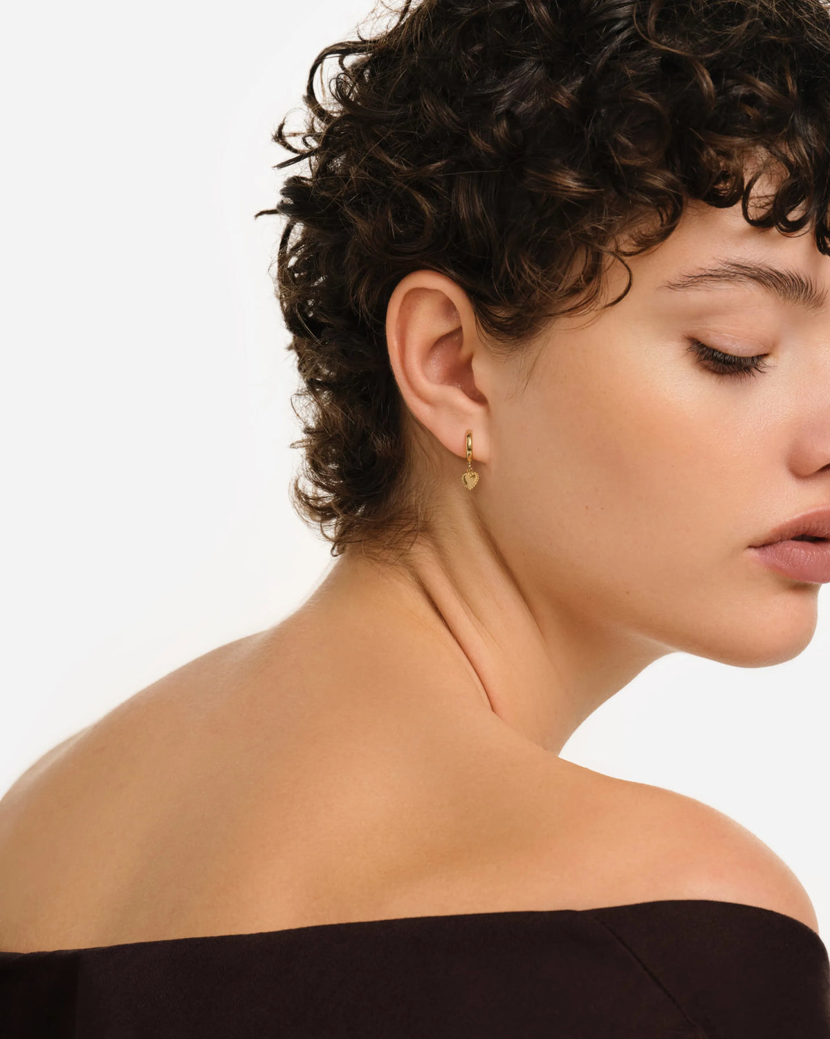 Amore Mini Hoop Earrings