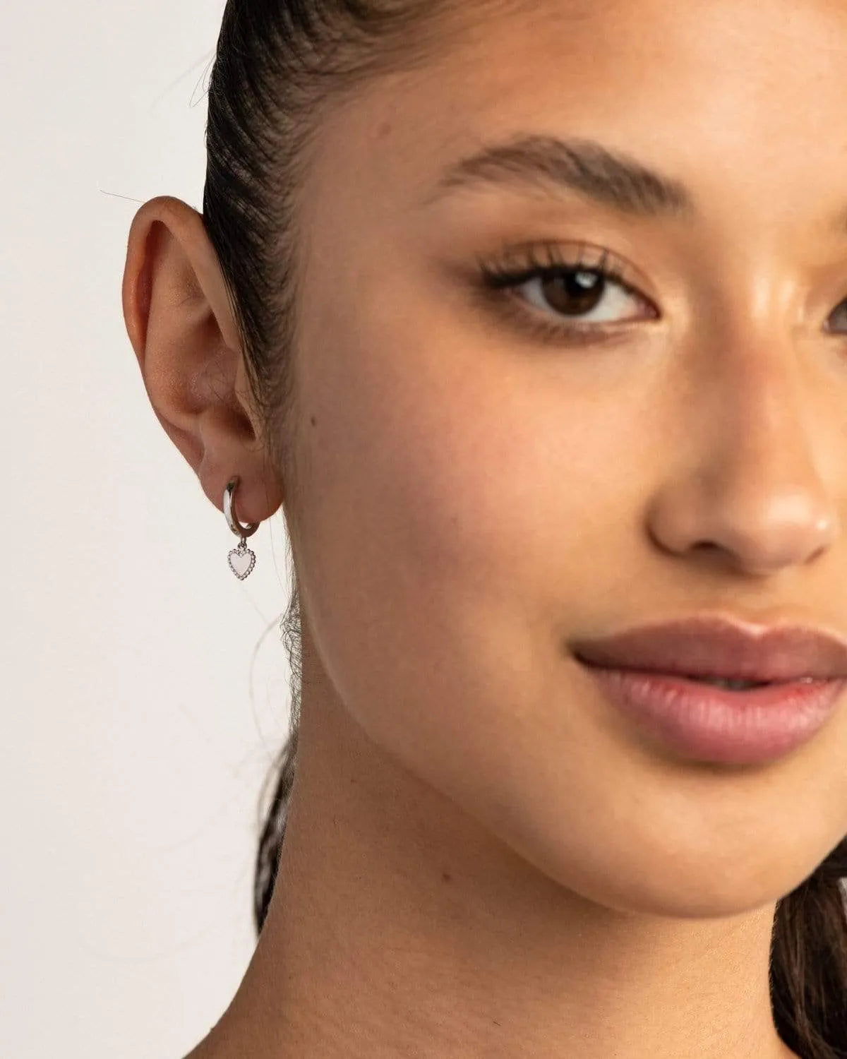 Amore Mini Hoop Earrings