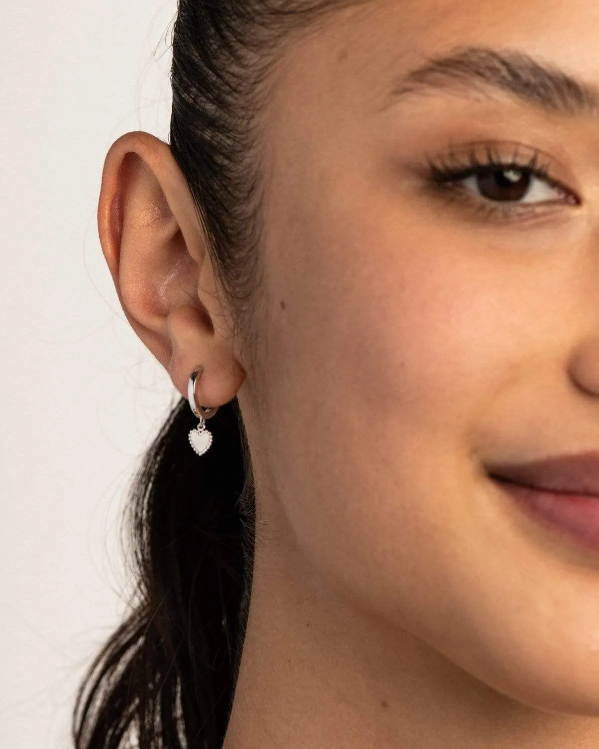 Amore Mini Hoop Earrings
