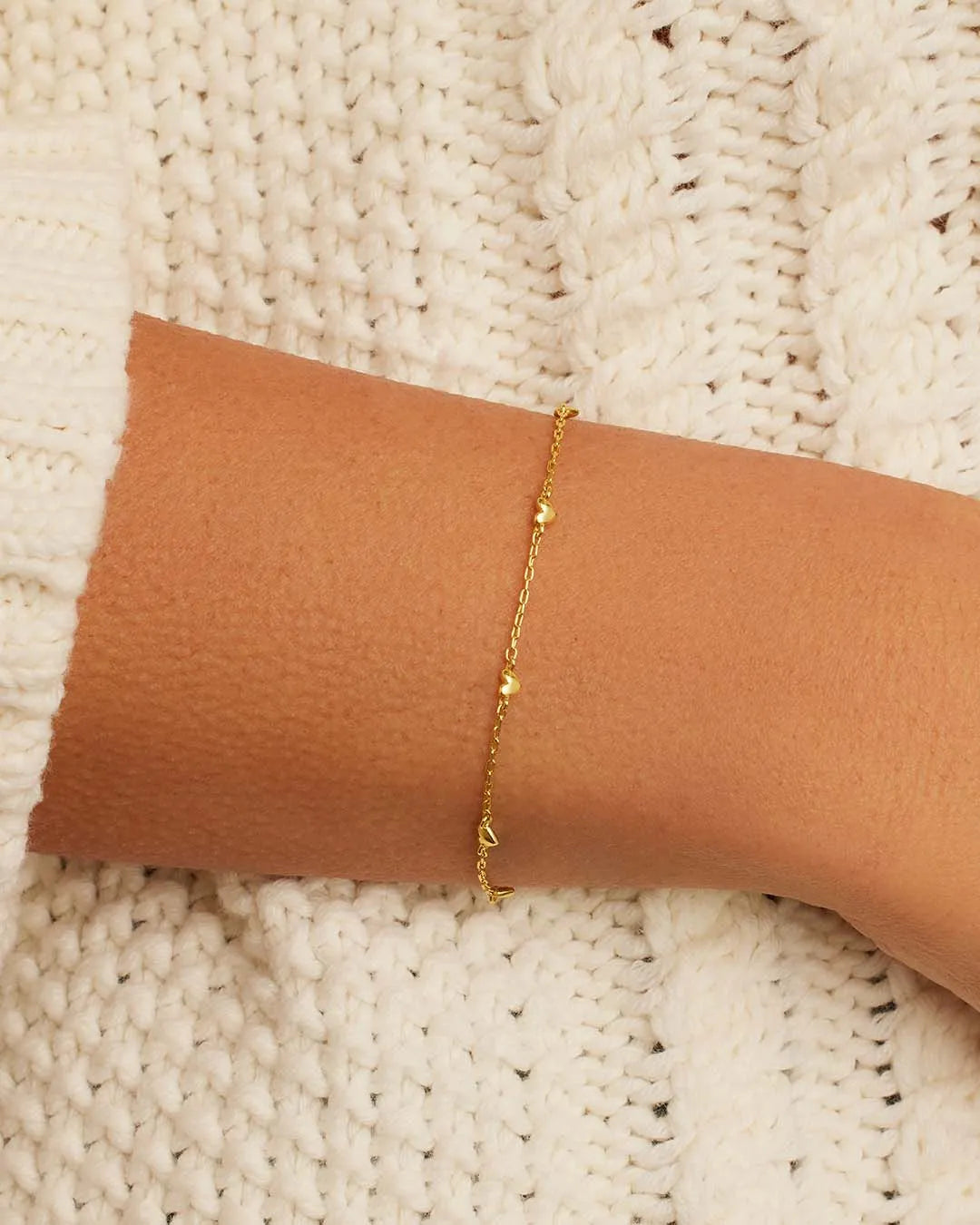 Amour Bracelet in 18K Gold Plated