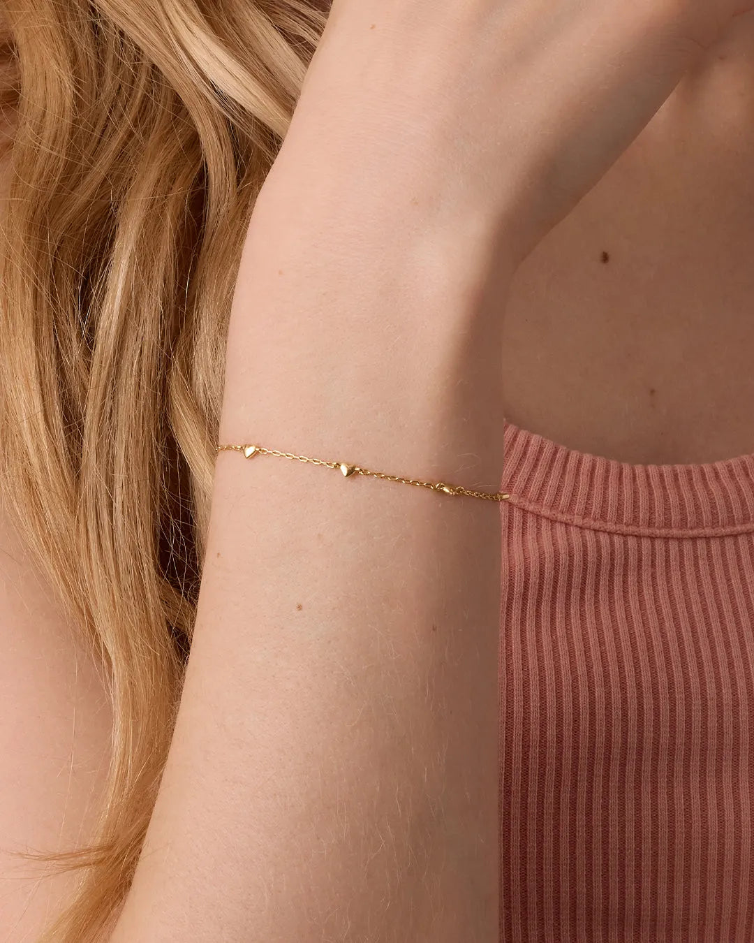 Amour Bracelet in 18K Gold Plated