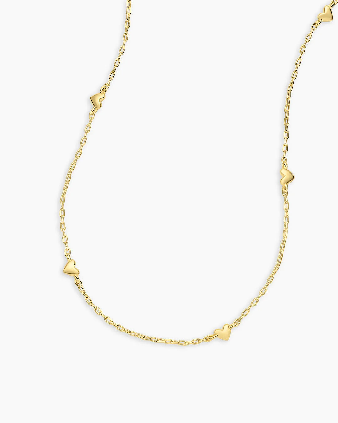 Amour Necklace in 18K Gold Plated