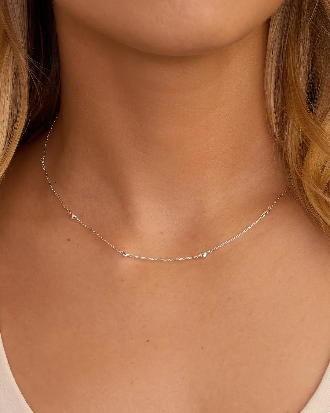 Amour Necklace in 18K Gold Plated