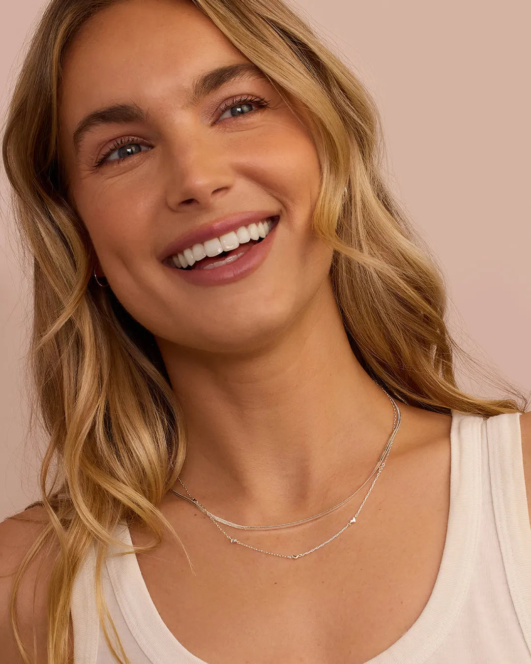 Amour Necklace in 18K Gold Plated