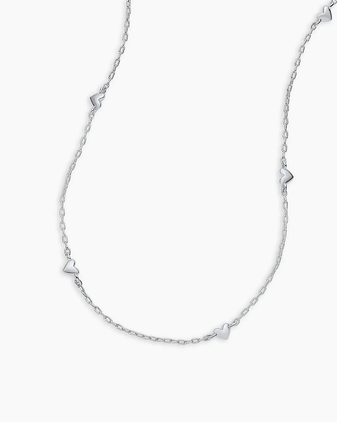 Amour Necklace in 18K Gold Plated