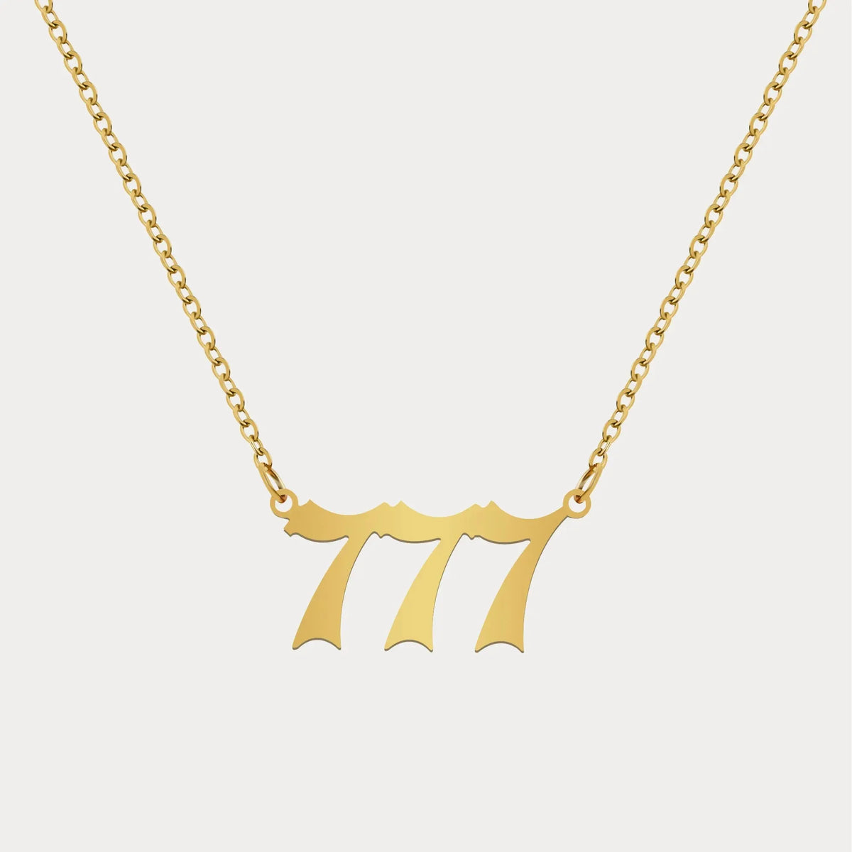 Angel Number Pendant Necklace