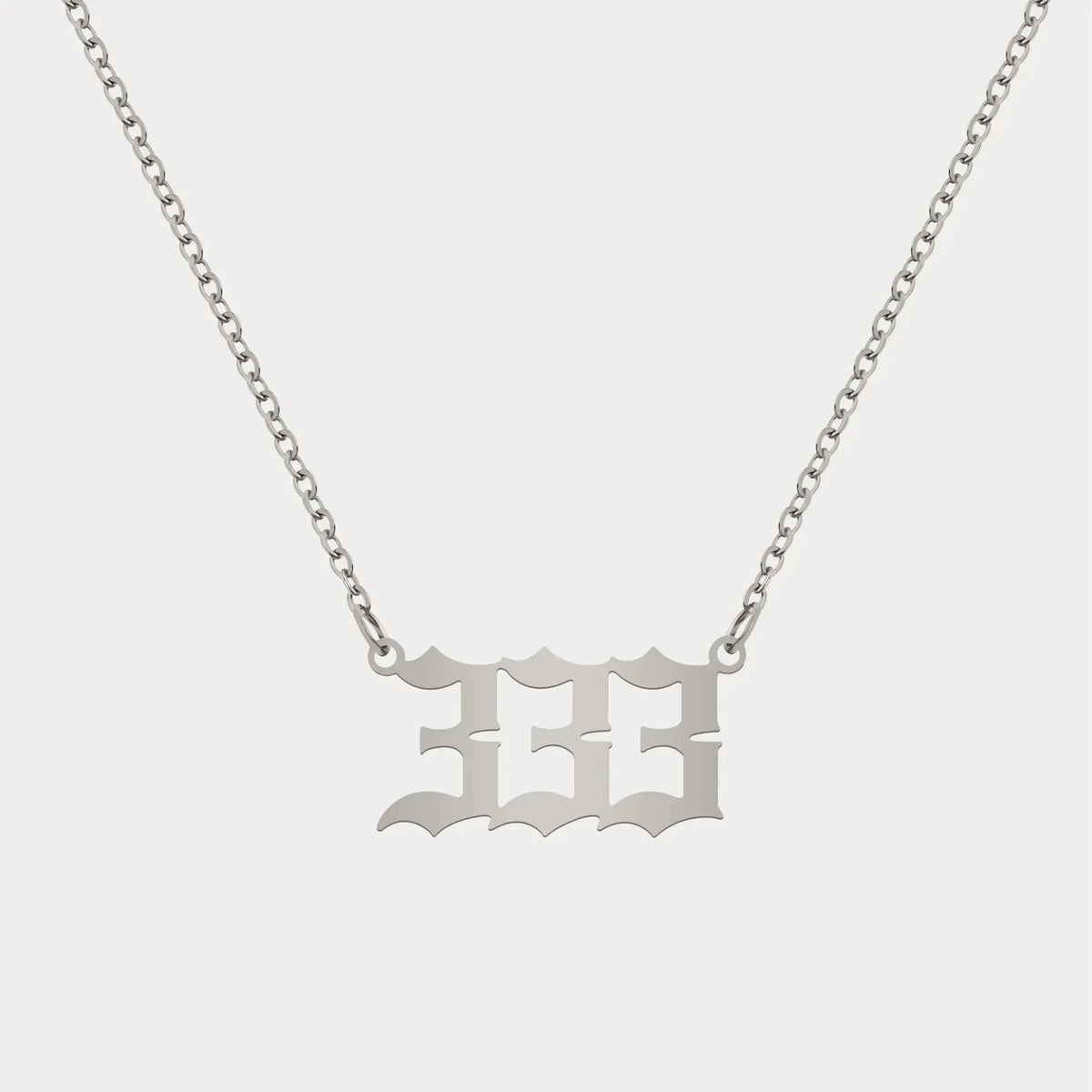 Angel Number Pendant Necklace