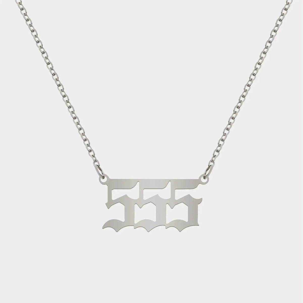 Angel Number Pendant Necklace