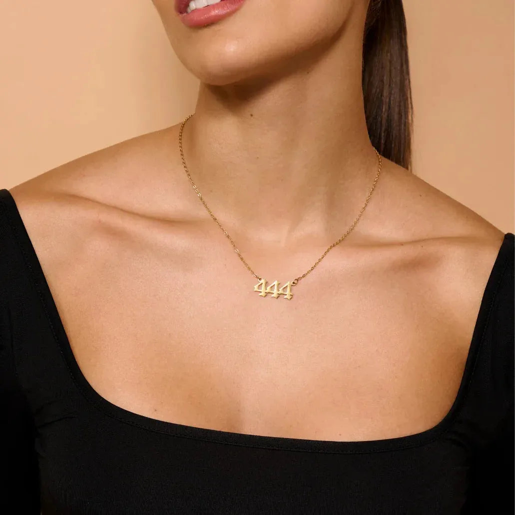 Angel Number Pendant Necklace