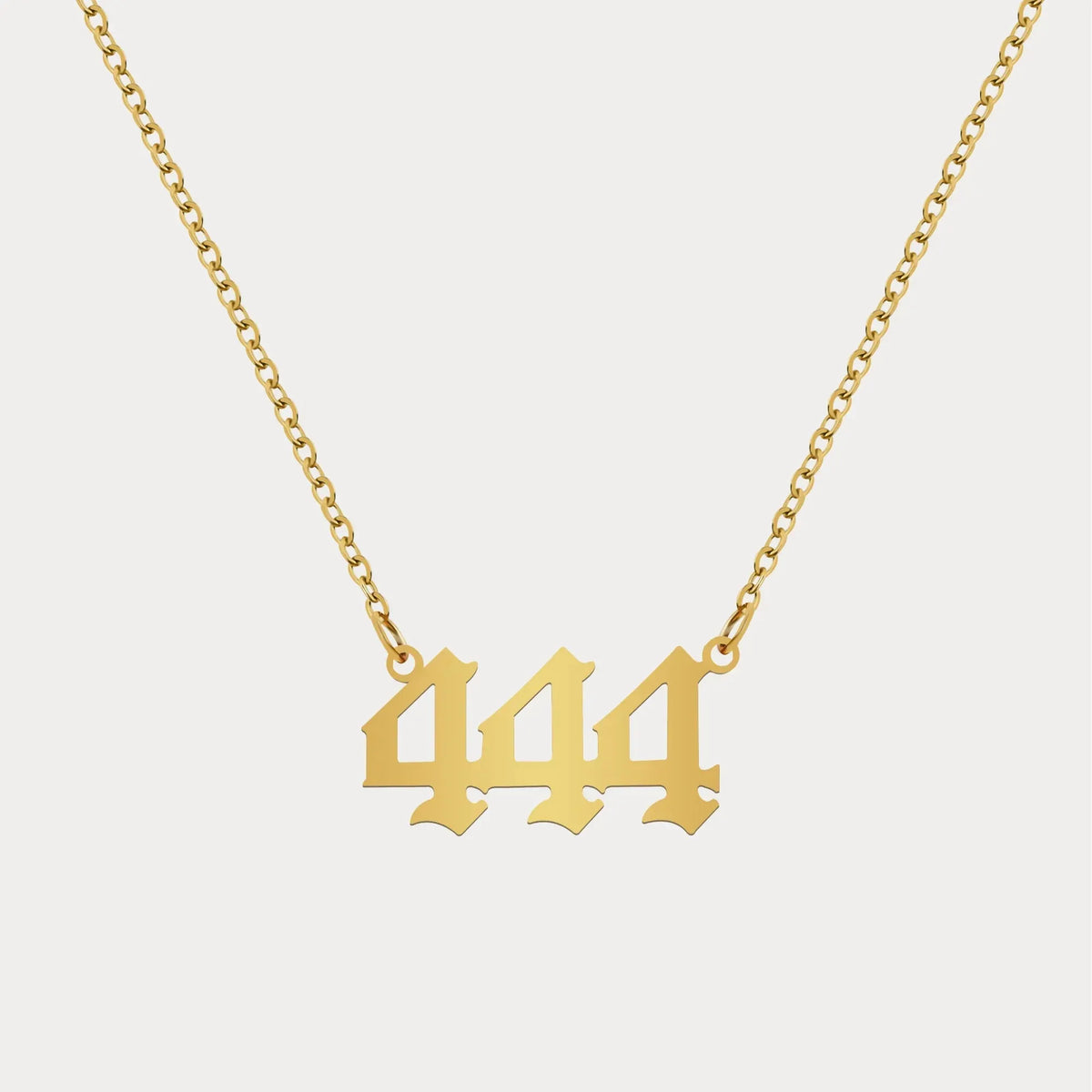 Angel Number Pendant Necklace
