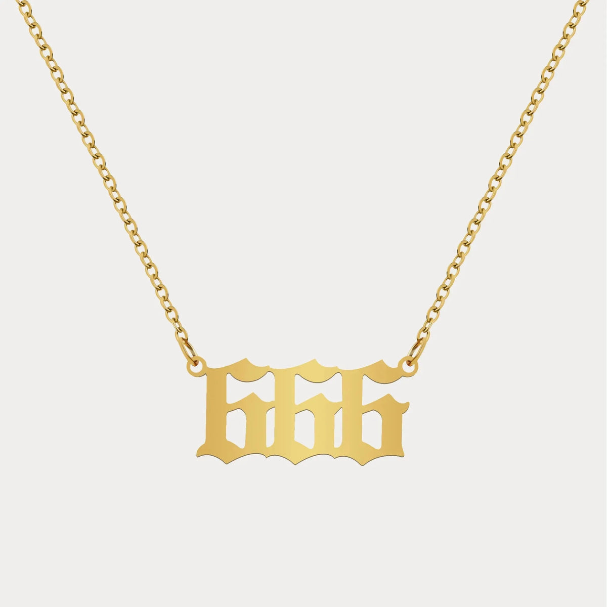 Angel Number Pendant Necklace