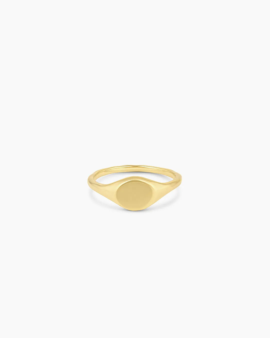 Bespoke Signet Ring in 18K Gold Plated