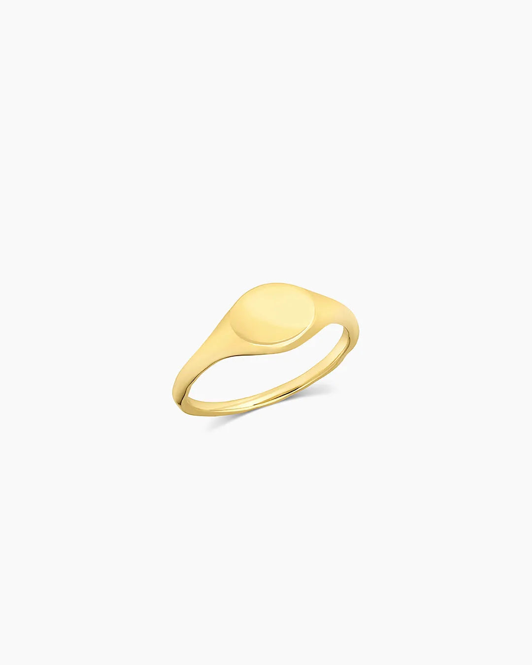 Bespoke Signet Ring in 18K Gold Plated