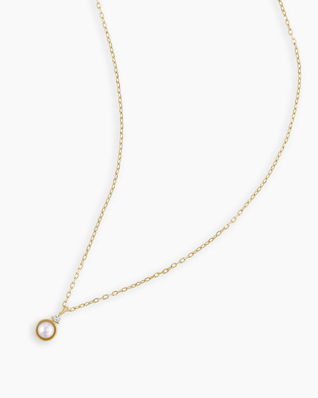 Birthstone Necklace in 14K Solid Gold