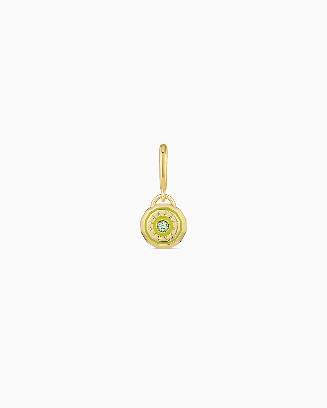Birthstone Parker Charm in 18K Gold Plated