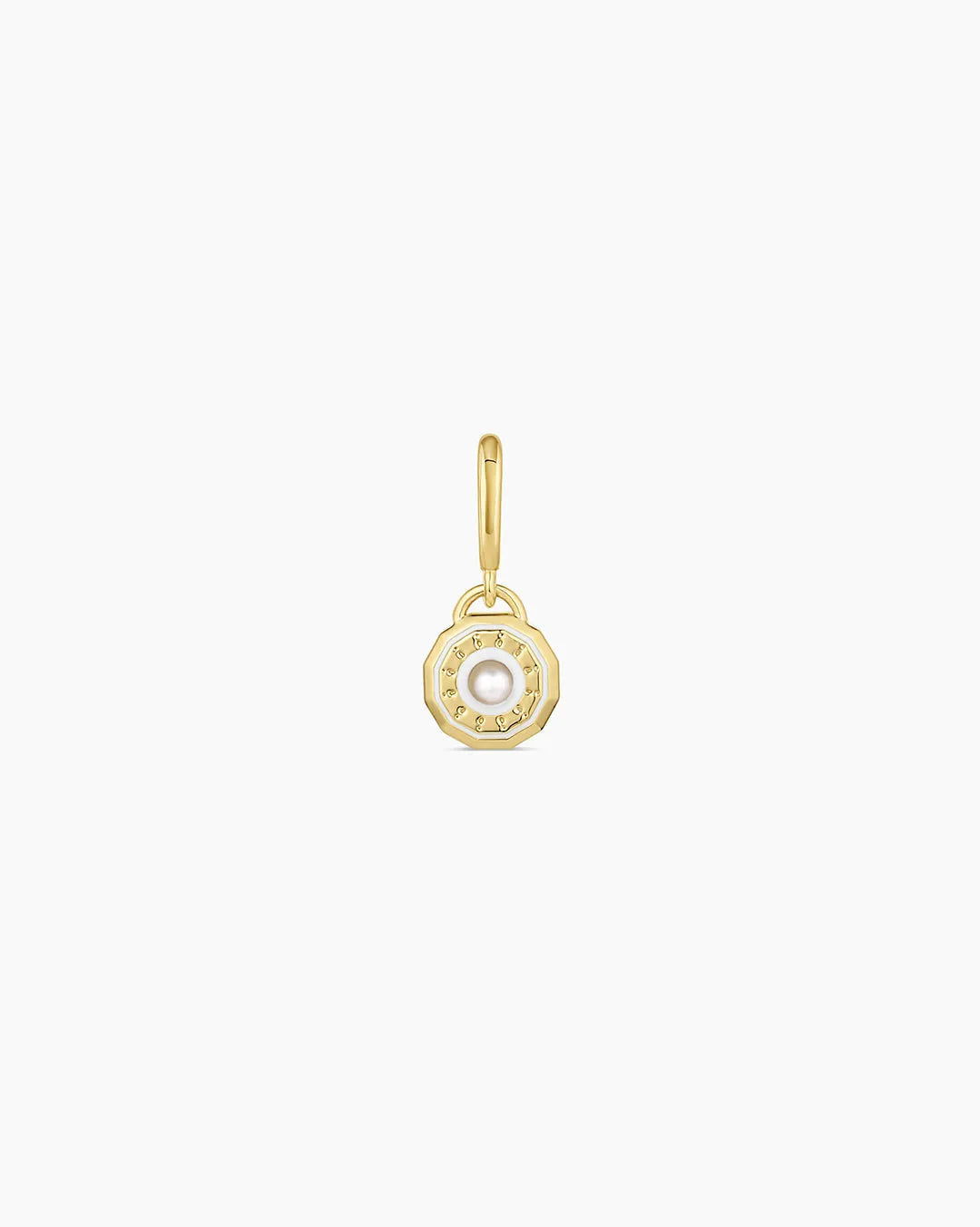 Birthstone Parker Charm in 18K Gold Plated