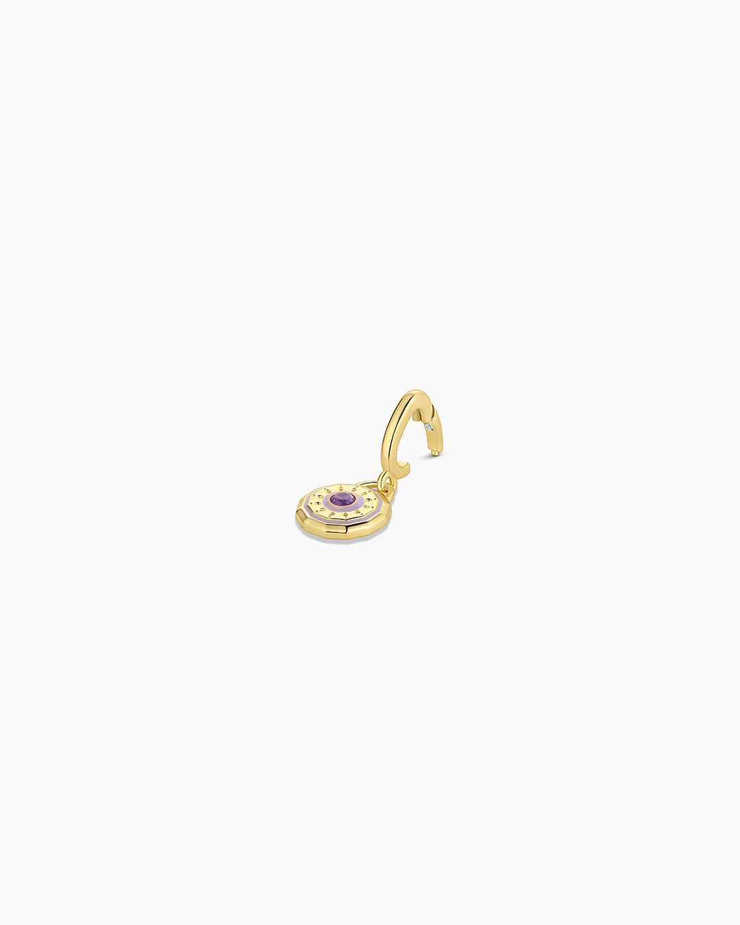 Birthstone Parker Charm in 18K Gold Plated