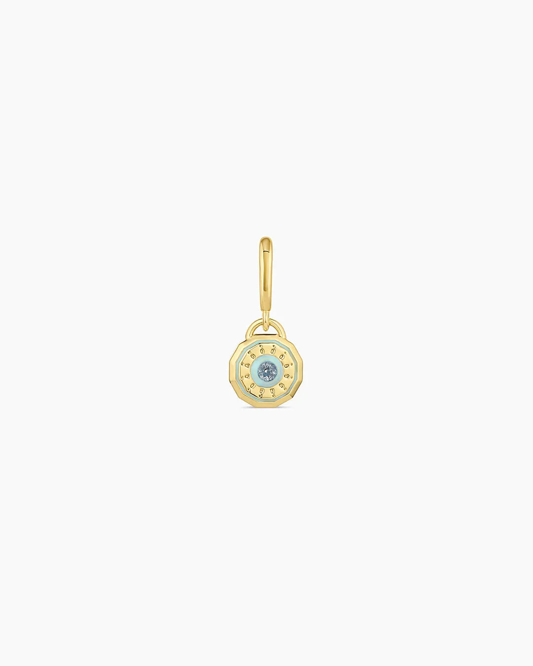 Birthstone Parker Charm in 18K Gold Plated