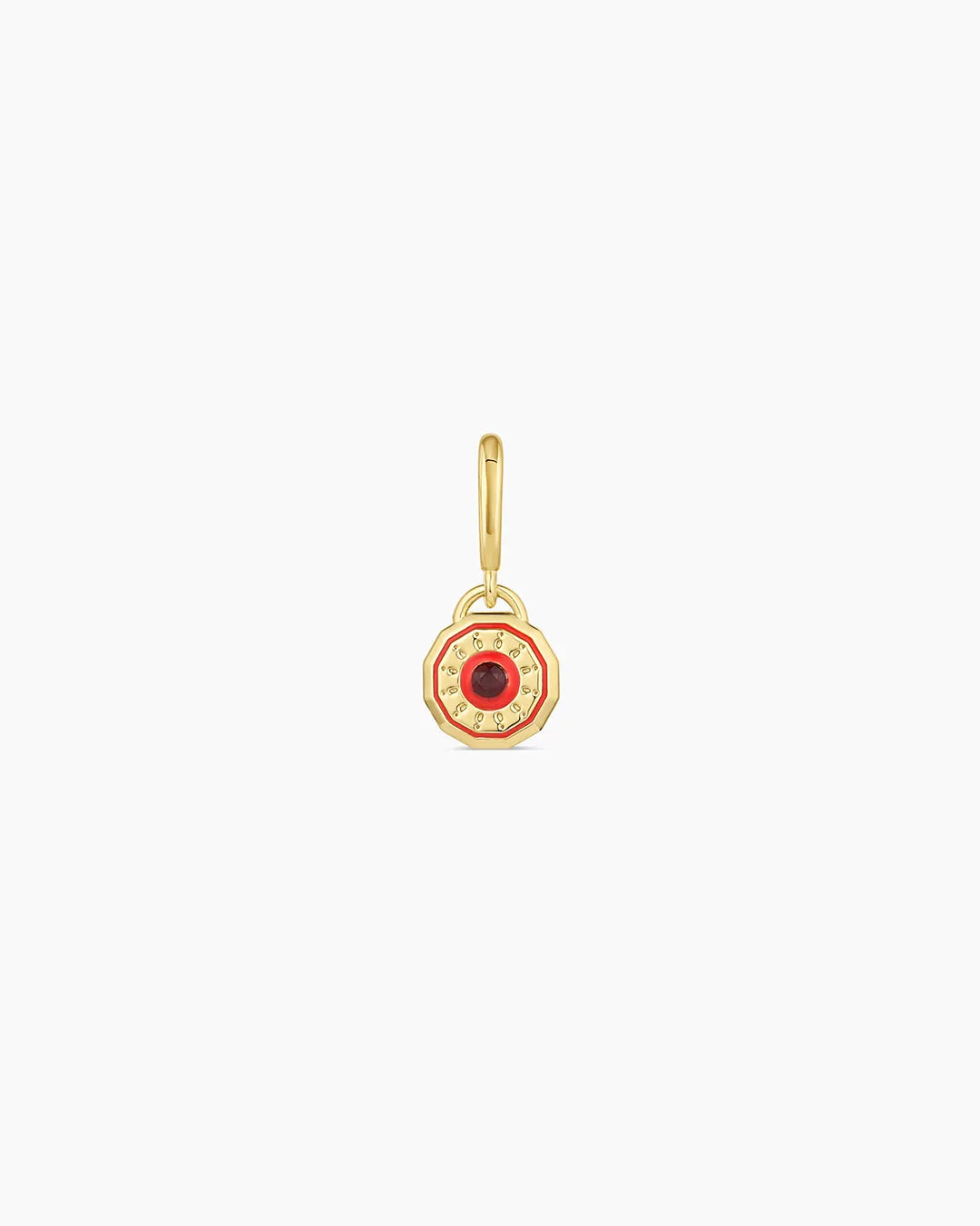 Birthstone Parker Charm in 18K Gold Plated
