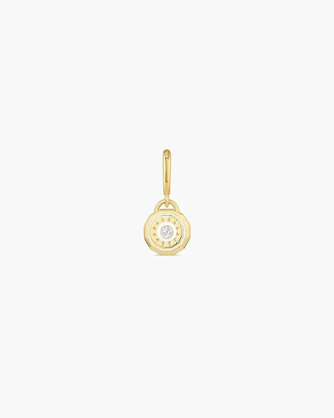 Birthstone Parker Charm in 18K Gold Plated