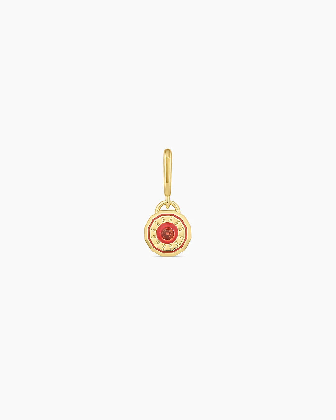 Birthstone Parker Charm in 18K Gold Plated