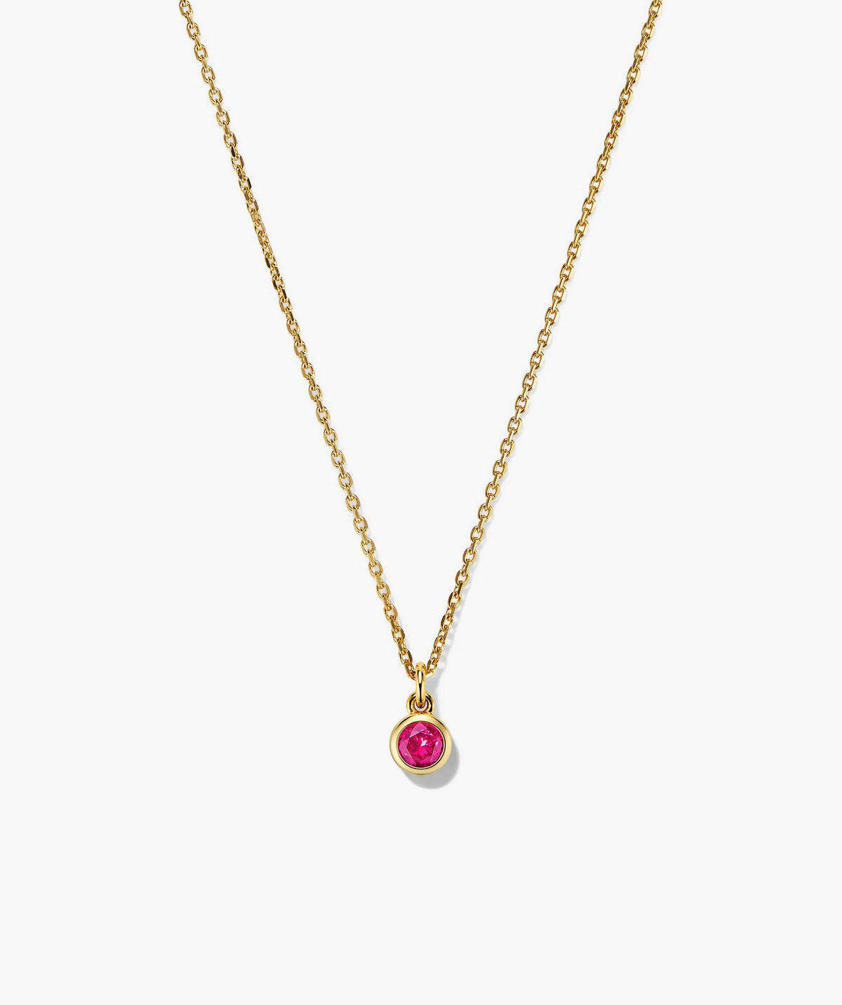 Birthstone Pendant Necklace