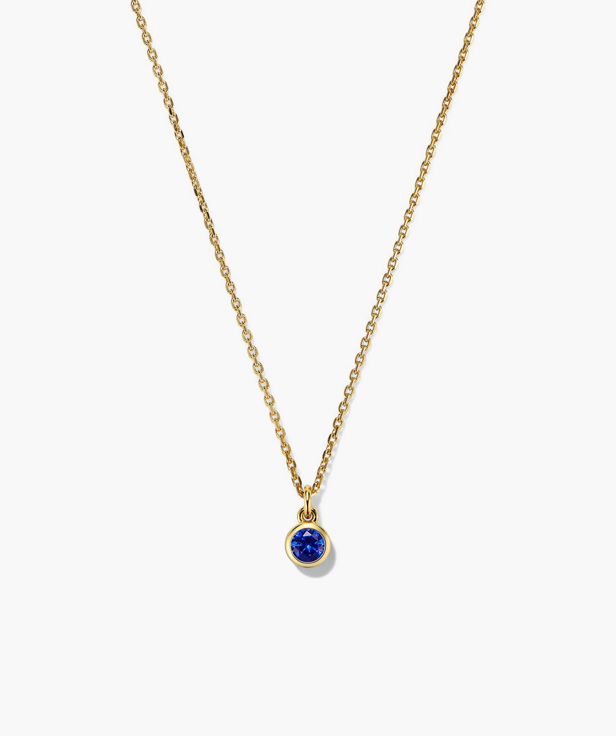 Birthstone Pendant Necklace