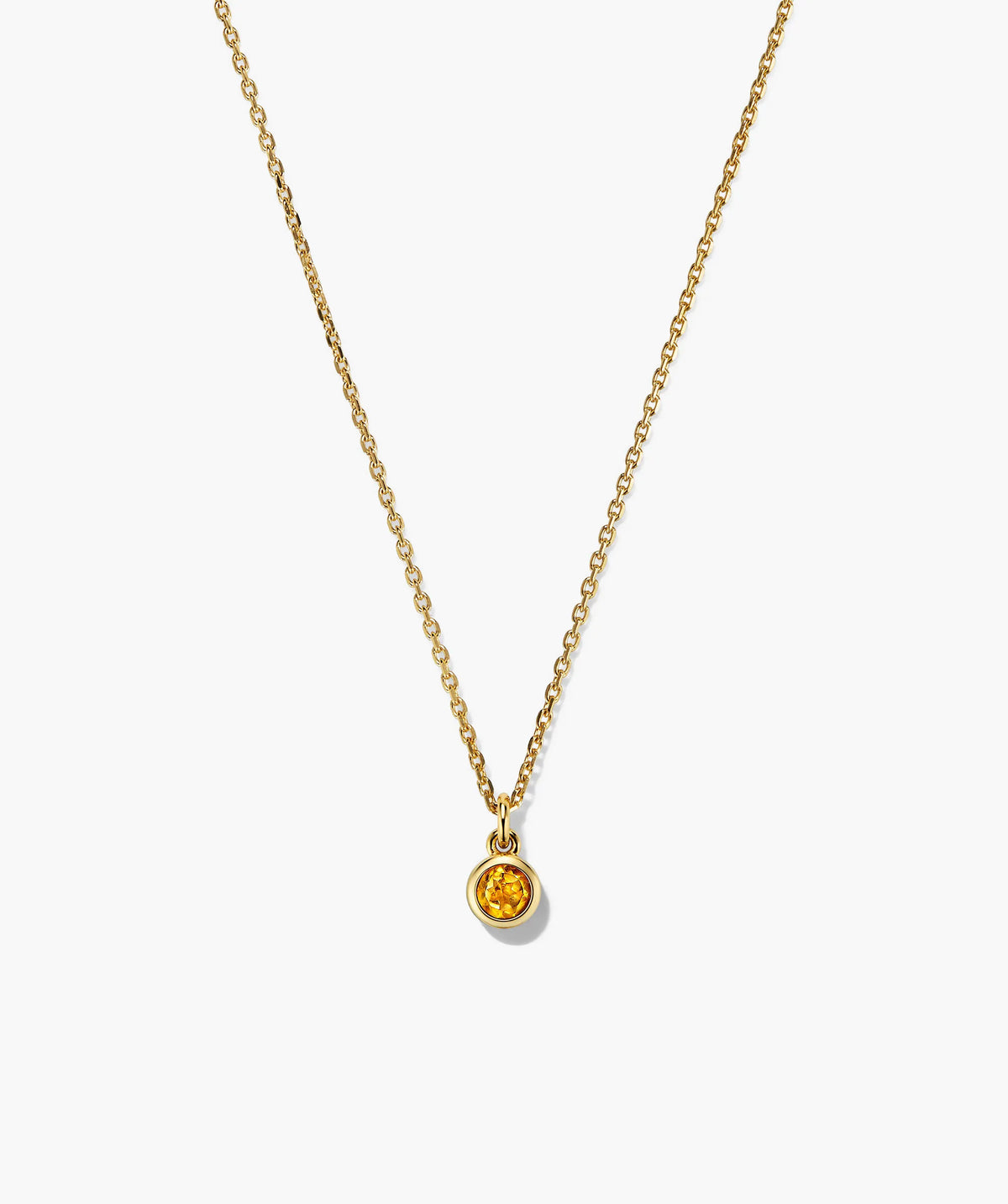 Birthstone Pendant Necklace