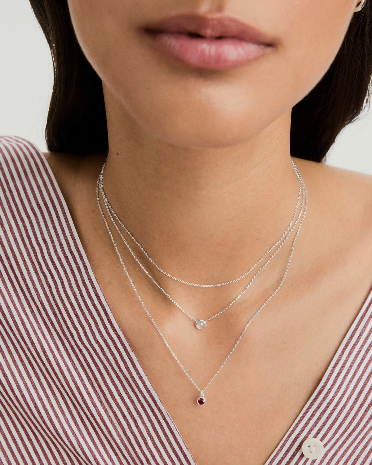 Birthstone Pendant Necklace