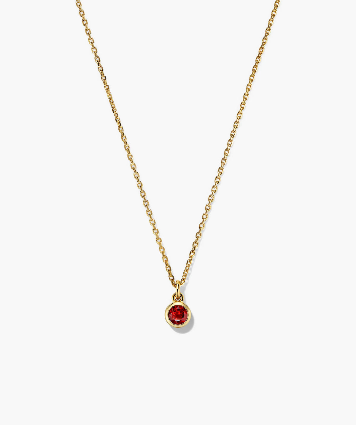 Birthstone Pendant Necklace