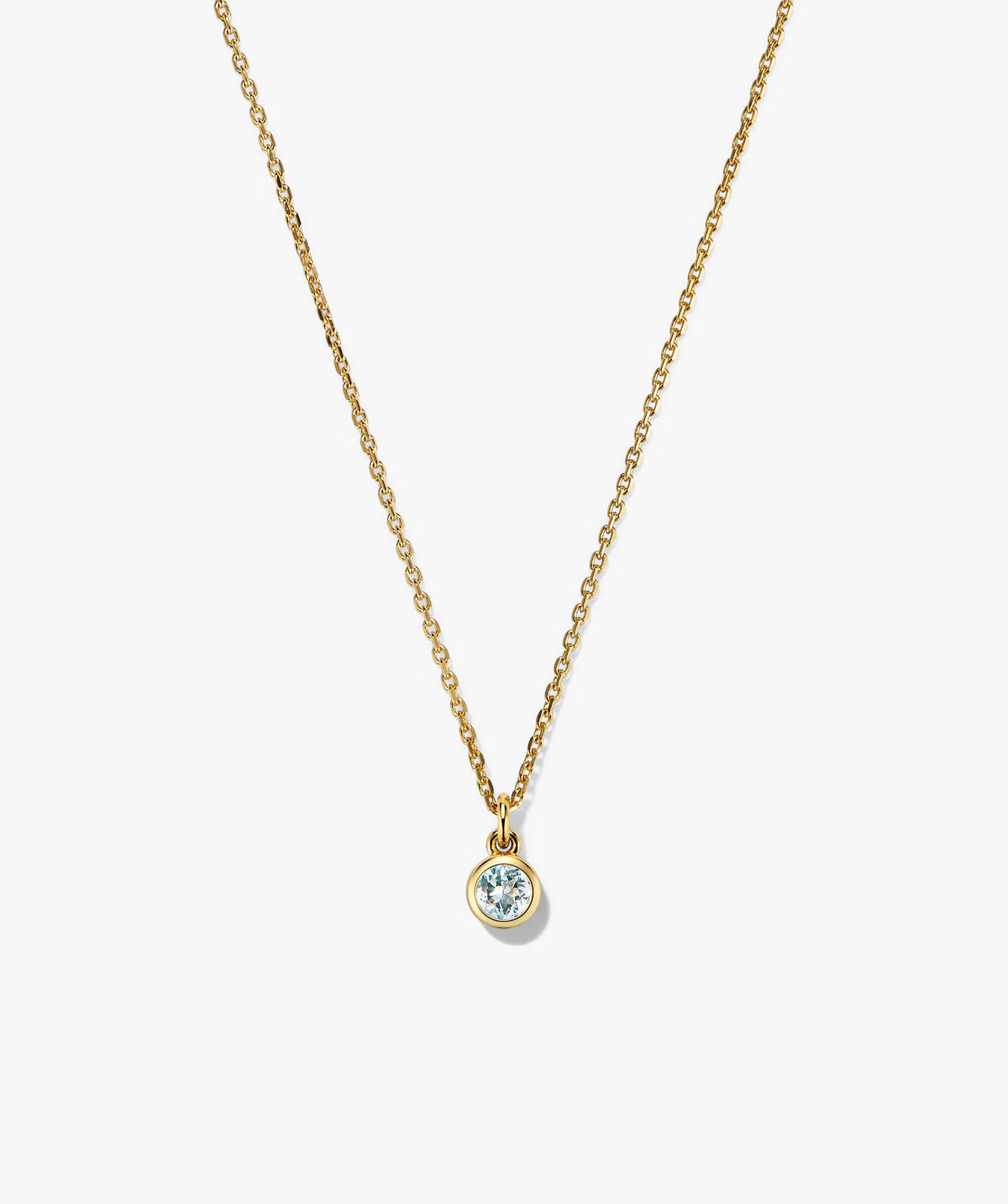 Birthstone Pendant Necklace