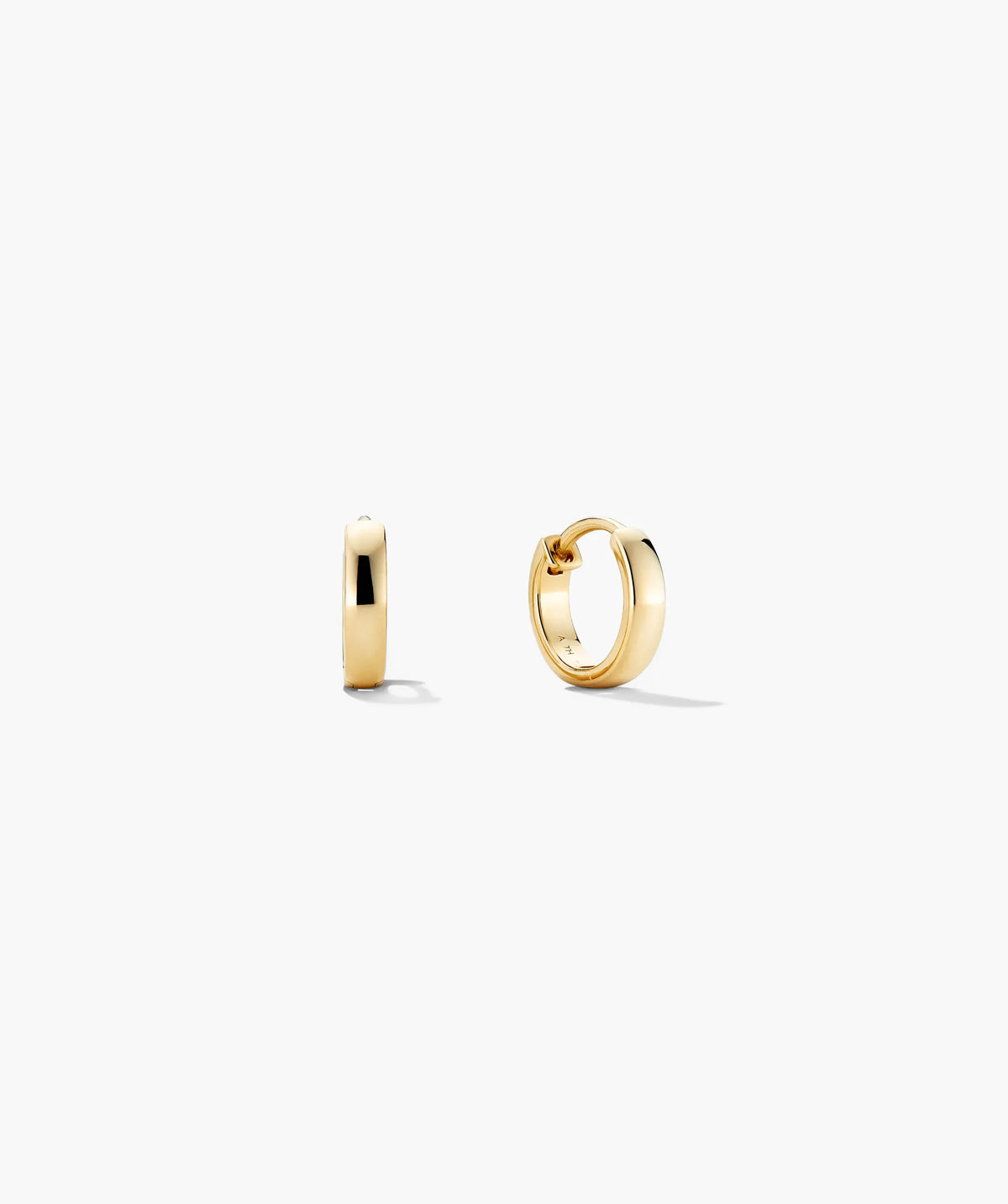 Bold Huggie Hoop Earrings