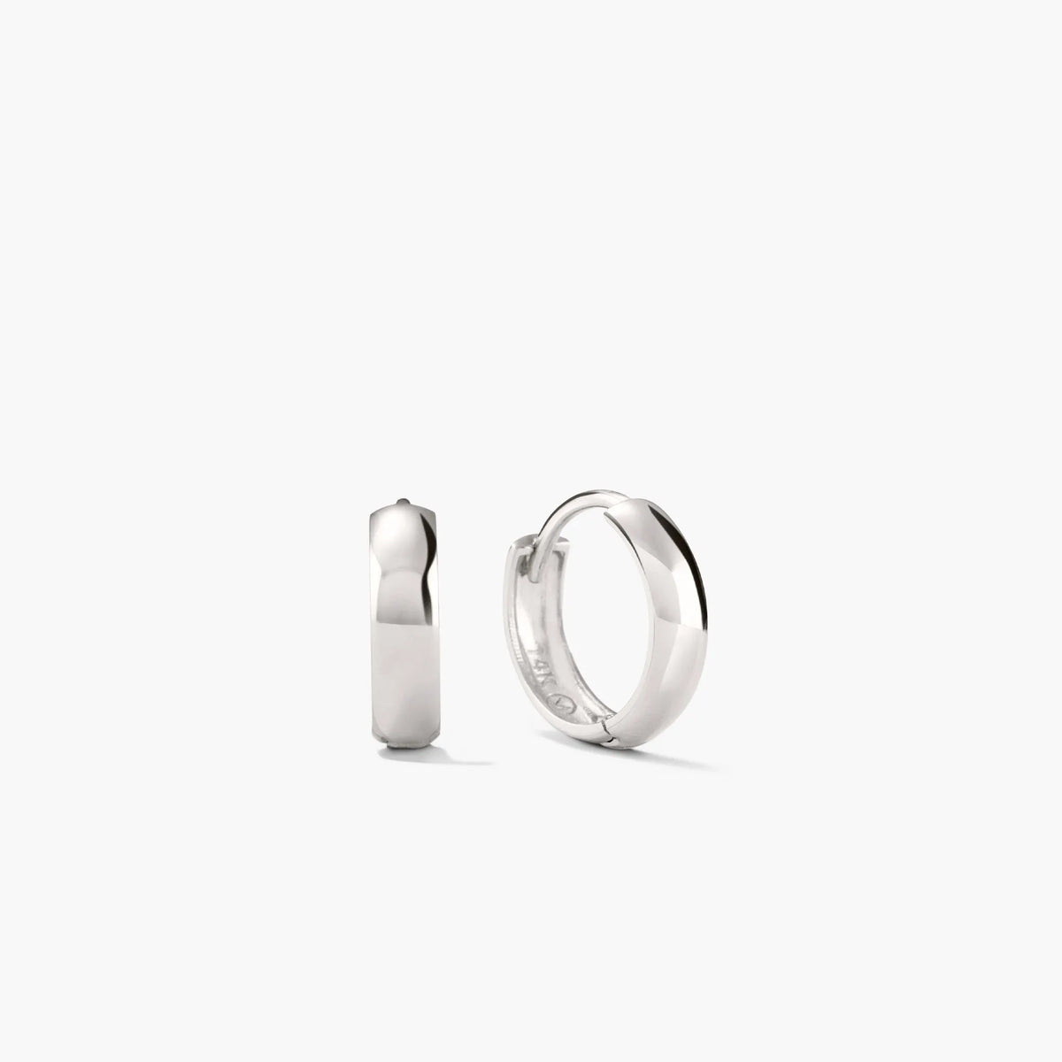 Bold Huggie Hoop Earrings