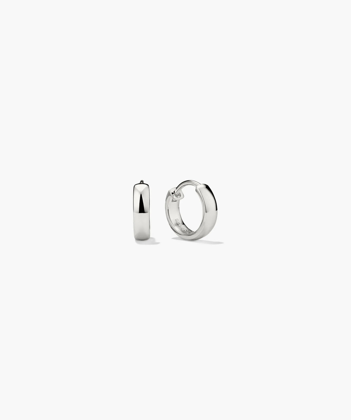 Bold Huggie Hoop Earrings